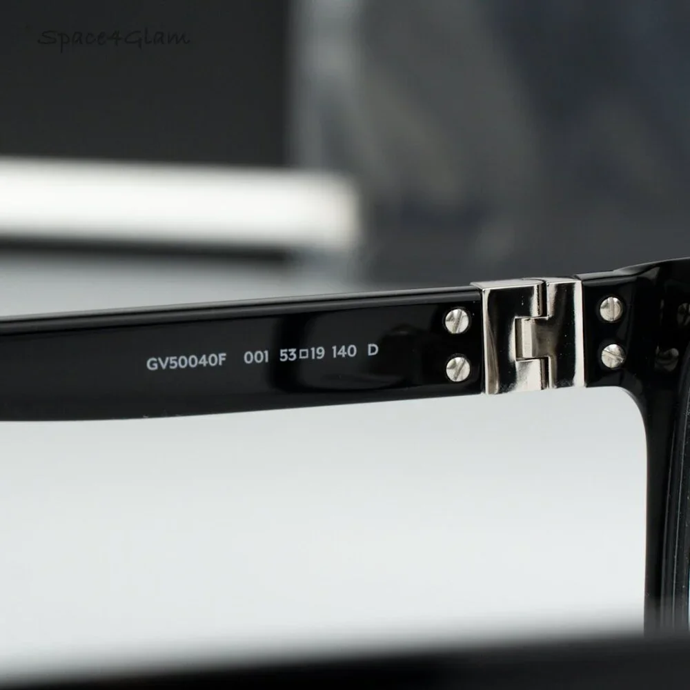 BRAND NEW Givenchy GV50040F 001 Black Demo Women Square Eyeglasses